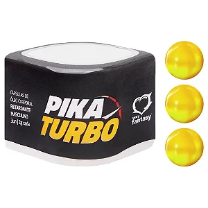 Bolinha Pika Turbo 03 Unidades