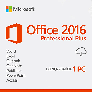 Licença Office 2016 Pro