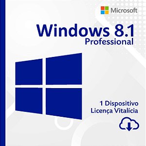 Licença Windows 8.1 Pro
