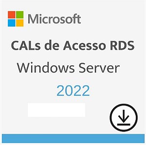 Cal de Acesso Remoto Windows Server 2022 – 5 usuários