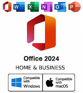 Licença Office 2024 Home and Business Windows e Mac OS