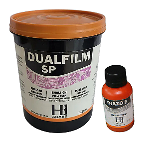 Emulsão Dualfilm Sp (Solvente) + Diazo E