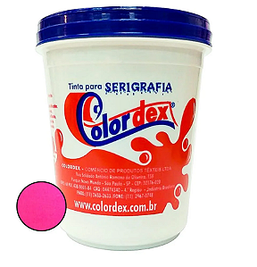 Pigmento Rosa Fluorescente 1Kg Colordex Para Tintas A Base De Agua