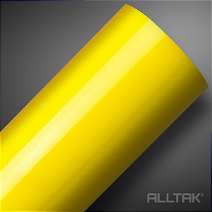 Adesivo Ultra Brilho Banana Yellow 1,38m Alltak (Amarelo) - 18U21