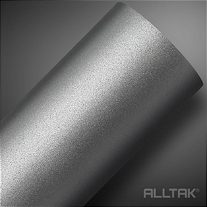 Adesivo Jateado Silver Metallic 1,38m Alltak (Prata Metalico)