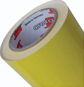 Adesivo Oracal 670RA Brimstone Yellow G 1,52m (Amarelo Sulfuroso)