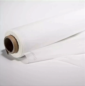 Poliéster 120 Fios Branco para Esticagem e Produção de Telas de Silk