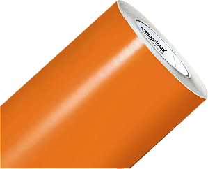 Adesivo Colormax Laranja Brilho 1m Imprimax