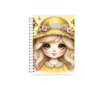 Caderno A5 Borboletinha