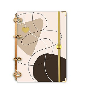 Fichário A5  Linhas & Formas