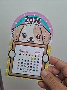 Calendário Cachorrinho
