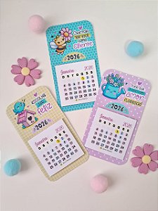 Trio calendário cliente - 12 unidades
