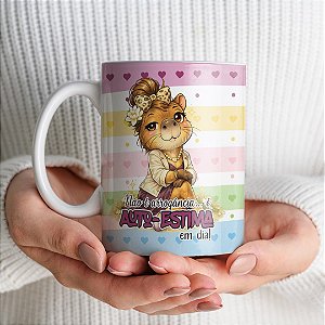 Caneca Capivara – Autoestima em Dia