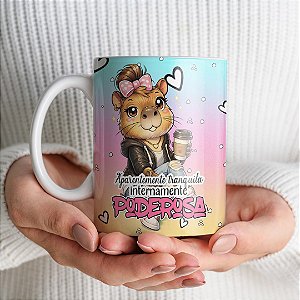 Caneca Capivara –Aparentemente tranquila, internamente poderosa