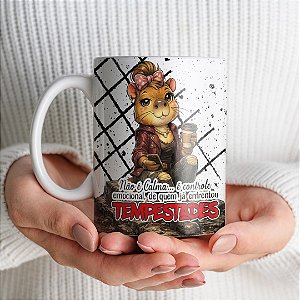 Caneca Capivara – Não é calma... é controle emocional...