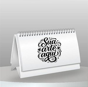 Calendário A6 personalizado