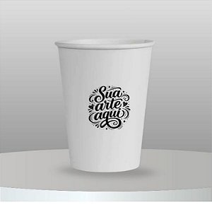 Copo de Papel 80ml Personalizado Branco