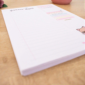Bloco planner diário