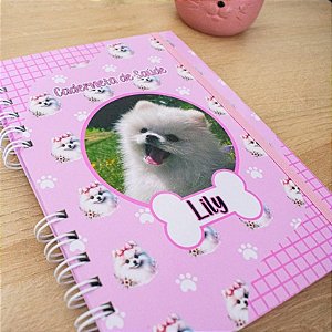 Caderneta de saúde pet - Lulu da Pomerânia Rosa