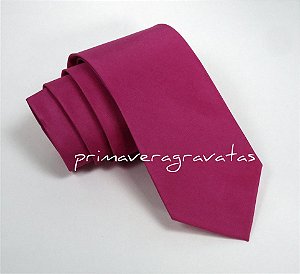 gravata rosa pink slim