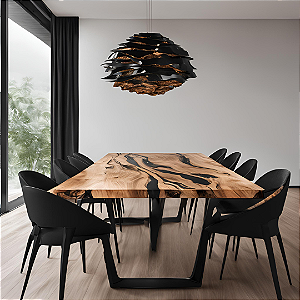 River Table  Perla Nera - 2,40m x 1,00m