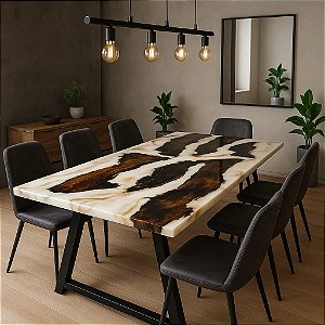 River Table  Mármore do Cerrado 1,80m x 0,80m