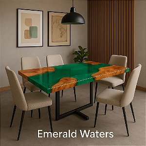 River Table Emerald Water 2,40m x 1,00m