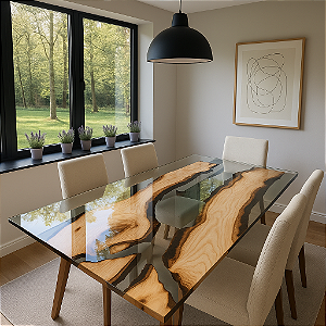 River Table Invisible River 2,50m x 1,00m