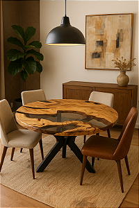 River Table The Driftwood River –90cm (circunferência)