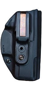 COLDRE VELADO - HOLLER 1322 - ALFA - G2C/AREX DELTA/BERSA THUNDER/GLOCK 43X/ BERETTA CARRY/SIG SAUER 365/SPRINGFIELD HELLCAT