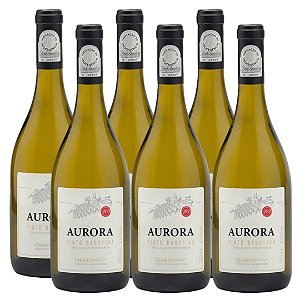 Vinho Branco Aurora Pinto Bandeira Chardonnay Cx6/750