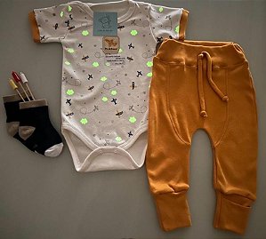 Conjunto Body + Mijão avião