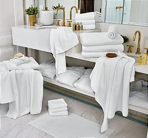 Toalha de pés para Hotel Premium Pérola Teka Profiline Luxury