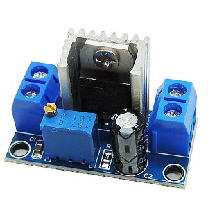 Módulo LM317 DC-DC Step Down Regulador de Tensão Ajustável