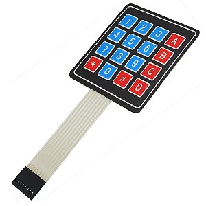 Teclado Membrana 4x4 16 Teclas