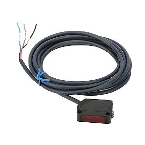Sensor Fotoelétrico E3Z-D61 Difuso 100mm 12~24VCC NPN