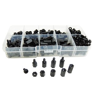 Kit Espaçadores de Nylon M3 - 300 Unidades