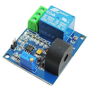 Módulo Relé Sensor de Corrente Alternada Ac 5a Ajustável