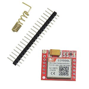 Módulo GPRS GSM SIM800L com Antena