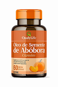 Óleo De Semente De Abobora 60 Capsulas - QualyLife