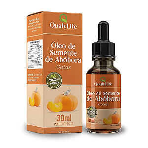 Óleo De Semente De Abóbora Em Gotas 30ml - QualyLife