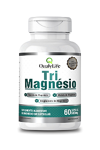 Tri magnésio 60 cápsulas - QualyLife