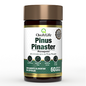 PINUS PINASTER (PICNOGENOL) 500MG 60 CAPSULAS - QUALY LIFE