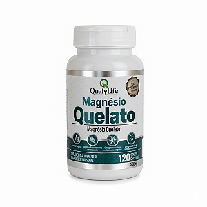 MAGNESIO QUELATO 500MG 120 CAPSULAS - QUALY LIFE