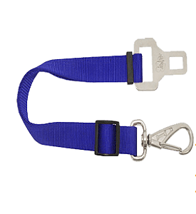 Adaptador Para Cinto De Segurança Azul Amf Pet P