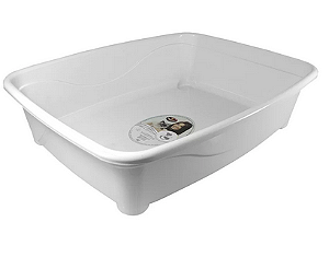 Bandeja Para Gatos Classic Branco - Furacão Pet