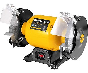 Moto Esmeril de Bancada 220v 6" 360w com 2 Rebolos - Vonder