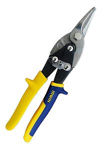 Tesoura de Chapa 10" tipo Aviação Corte Reto e Curvo - Irwin