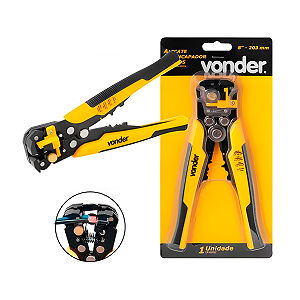 Alicate Desencapador e Crimpador Vonder Autoajustável