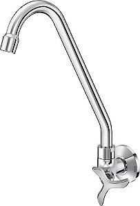 Torneira de Cozinha de Parede Docol Nova Pertutti - 1/2" e 3/4"
